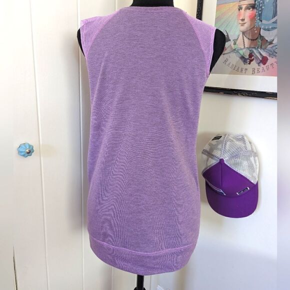 Nike Purple Orchid Mesh Muscle Tank Top sz SM EUC - Picture 6 of 9